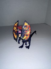 Mattel Jurassic World Dino Rivals 2019 Savage Strike Dilophosaurus Purple