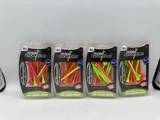 4 Boxes: Pride Performance Plastic Golf Tees Neon Green Orange 3 1/4" (100 Tees)
