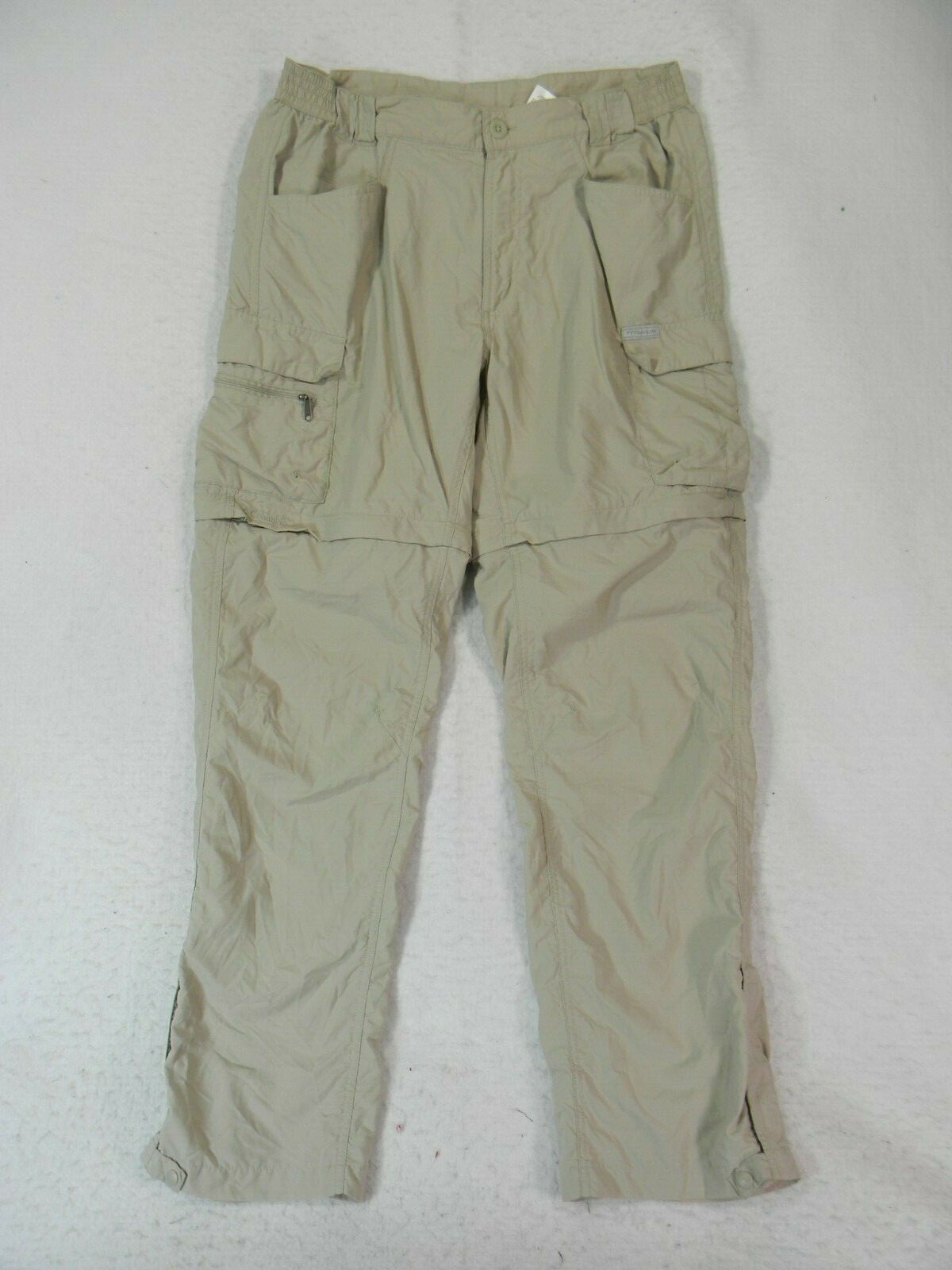 Columbia titanium Pants Shorts Combo Womens Large Tan… Gem