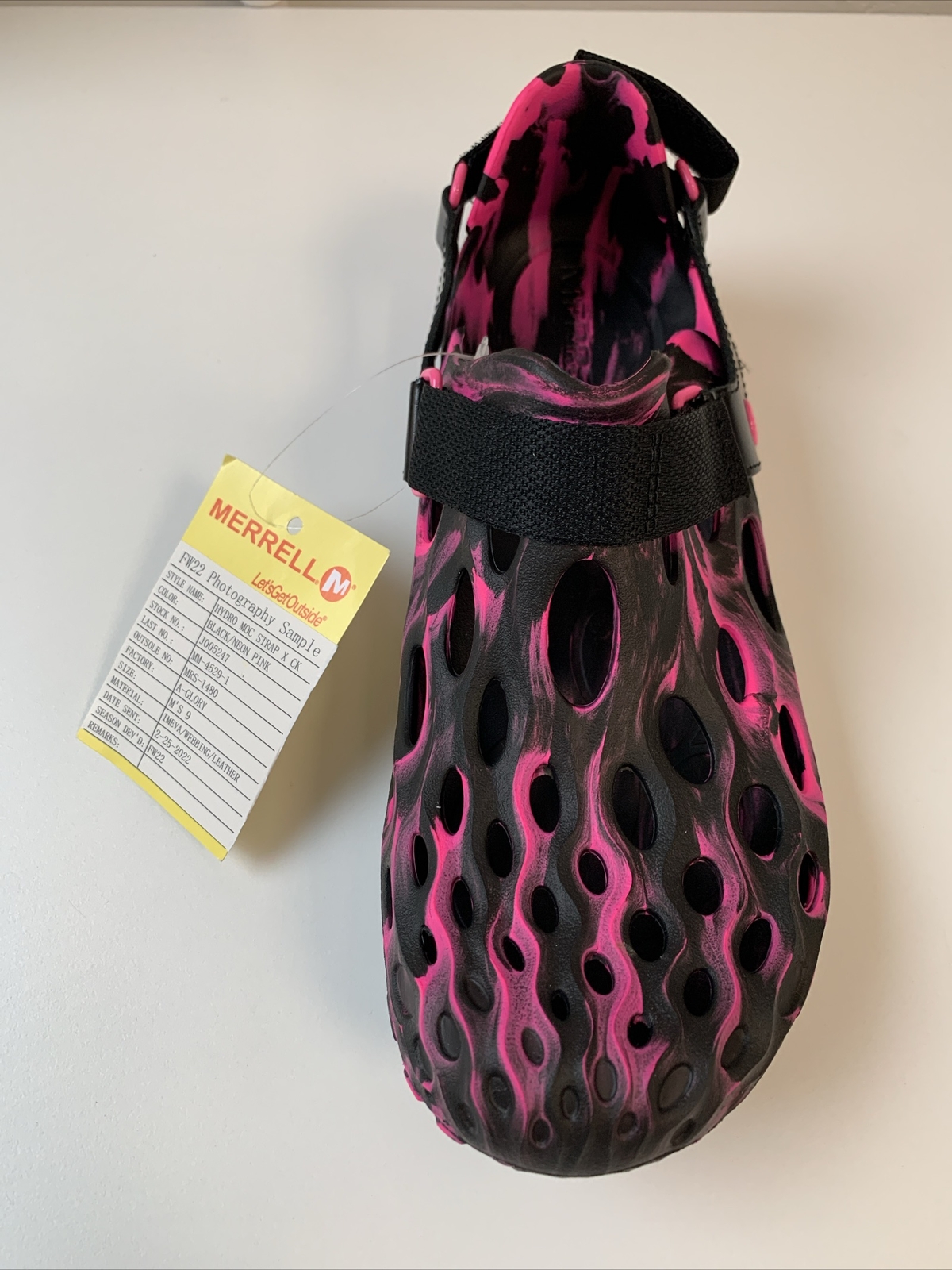 Scarpa campione Merrell Hydro Moc X Christopher Kane SOLO UNA SCARPA PIEDE SINISTRO M9