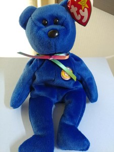 beanie baby clubby 1998