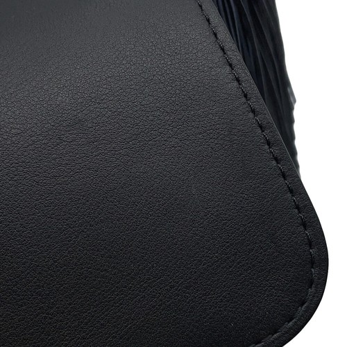 Delvaux Bread Mini Bucket Josephine Leather Black/Navy - Picture 7 of 13