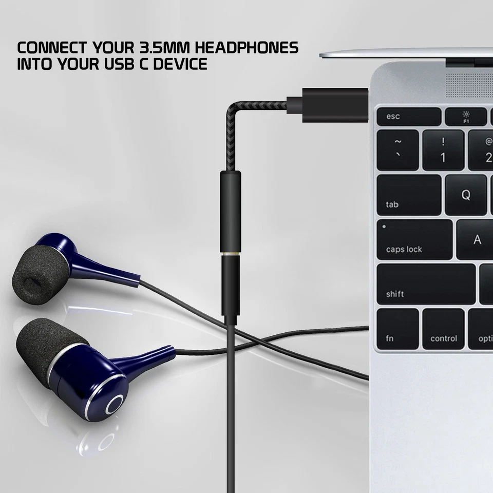 Cellet USB-C to 3.5mm AUX Headphone Audio Adapter Compatible with iPhone 15 - Image 2 of 4