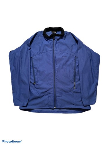 mens patagonia windbreaker Blue-Black 