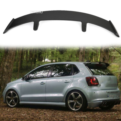 52'' For VW Polo GTI TSi Hatchback Car Rear Trunk Spoiler Tail Wing Matte Black