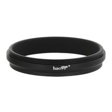 Haoge Lens Filter Adapter Ring for Fujifilm X100V 49mm UV CPL ND AR-X100 Black