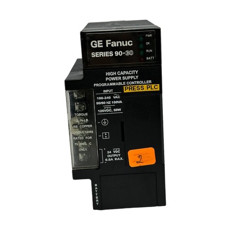 GE Fanuc IC693PWR330F 30W High Capacity Power Supply 120/240VAC 125VDC USA - Picture 7 of 7