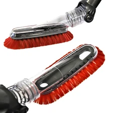 Multi-Angle FlexiSoft Dusting Brush for Shark 1 3/8" 32-35mm Adapter Red Brush