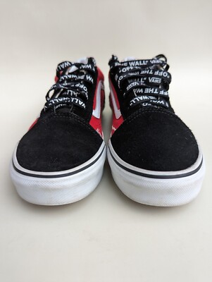 Vans Classic Old Skool Skateboard Shoes Kids 7 Women 8.5 Red  display picture 3