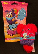 Dogs vs Squirls - Scarlett 043 - Irish Setter - Bean Bag Plush - Purple Wave