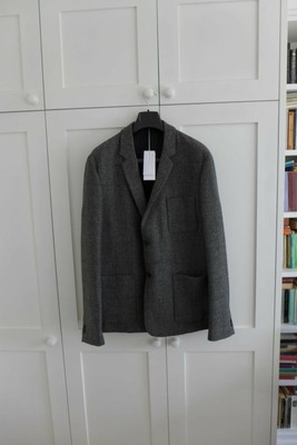Margaret Howell Windowpane Check Wool Blazer, size Large - BNWT