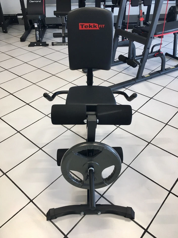 TEKKFIT – Leg extension salvaspazio regolabile con due porta dischi Ø25mm - Immagine 4 di 4