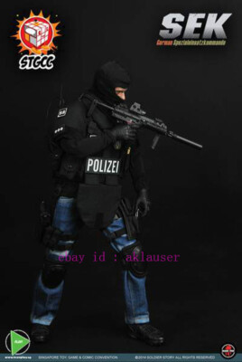 SOLDIER STORY　GERMAN SEK　SS086 Soldier Story 1/6 Ss086 German Spezial Einsatz Kommando Action