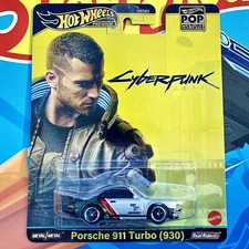 🔥2024 Hot Wheels Cyberpunk 2077 Porsche 911 Turbo 930 Premium Carrera Coupe HTF