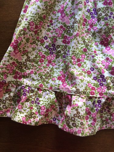 6-12-18m Gymboree PRETTY IN PLUMS Corduroy Dress EUC Fall Soft & Gorgeous!! HTF - Picture 7 of 12