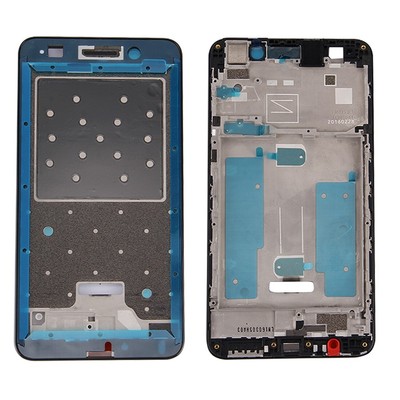 For Huawei Honor 5A / Y6 II Front Housing LCD Frame Bezel Plate (Black)