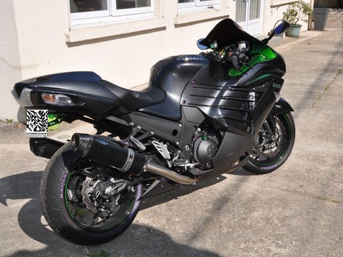 Escape de motocicleta KAWASAKI ZZR1400 ZX-14R 12 - 21 rendimiento legal en carretera/carrera - Imagen 2 de 50