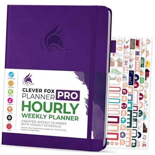 Planner PRO Schedule – Undated Weekly & Monthly Life A4 (8.5