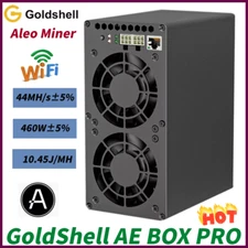 Goldshell AE BOX Pro 44MH/s 460W zkSNARK Algorithm Aleo Coin Miner Without psu