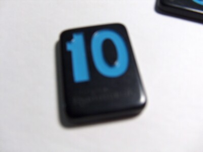 UPICK Rummikub Onyx Black Tiles  Individual Replacement Game Pieces LOW SHIPPING