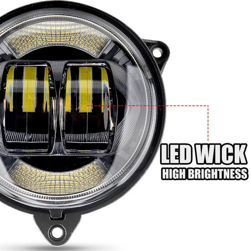 2X LED Low Beam Headlights DRL for Can-Am Outlander 500/650/800R/850/1000/1000R - Picture 10 of 12