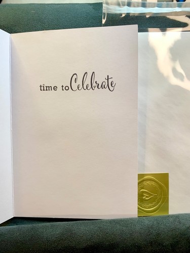 Happy Birthday Shaker Card New! Sparkler Cupcake! Time to Celebrate - Picture 2 of 3