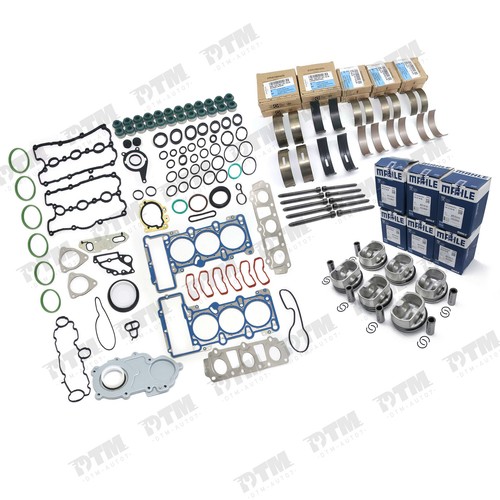 Engine Overhaul Rebuild Pistons Kit For Audi A4 A5 B8 A6 C6 Q5 3.2 FSI CALA CALB - Picture 15 of 16