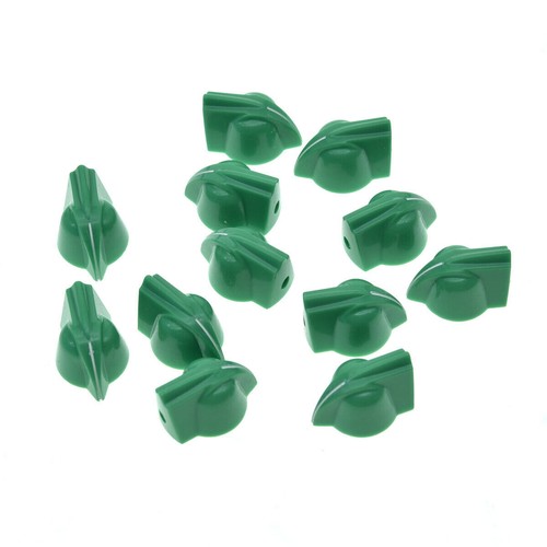 12-Pack 1/4" Vintage Raised Mini Chicken Head Knob AMP Effect Pedal Pots Knobs - Picture 32 of 49