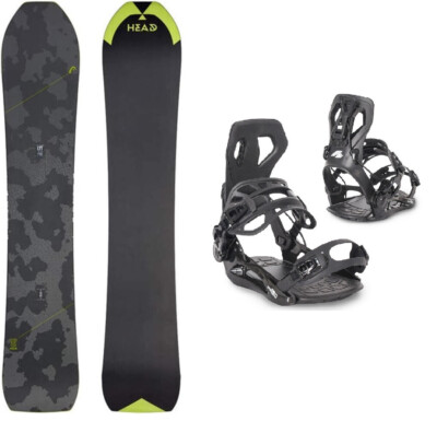 Head KIZAMU LYT Snowboard 146 Freeride HYBRID CAMBER inkl. FASTEC Bindung NEU