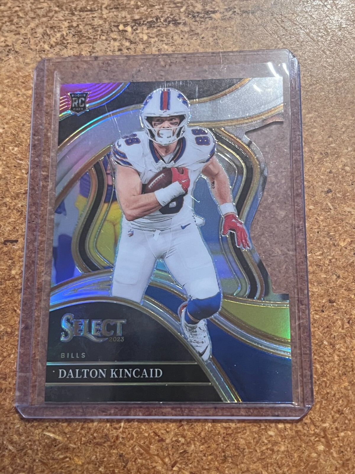 2023 Panini Select Club Level Die-Cut Silver Prizm # 281 Dalton Kincaid RC