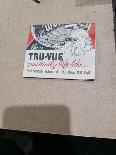 New, Vintage Tru-Vue Stereo Viewer and 4 Film Rolls, Box A33 - Picture 2 of 15