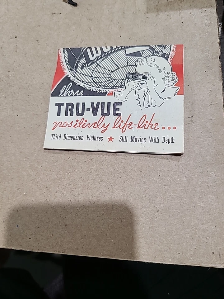 New, Vintage Tru-Vue Stereo Viewer and 4 Film Rolls, Box A33 - Image 2 of 4
