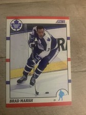 1990-91 Score  Hockey #219 Brad Marsh