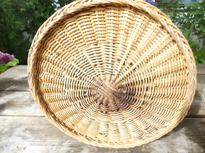 BEAU PANIER ANCIEN En Paille De Seigle Art Populaire Provient De Haute-Savoie EUR 50,00 - FR