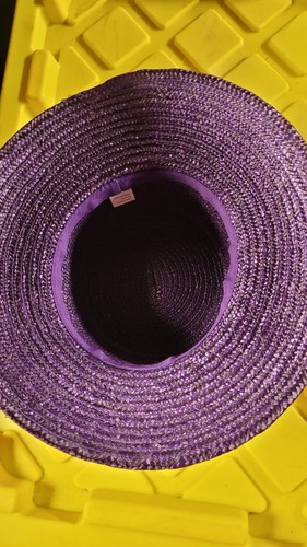 Purple Tea Party Hat - Picture 3 of 3
