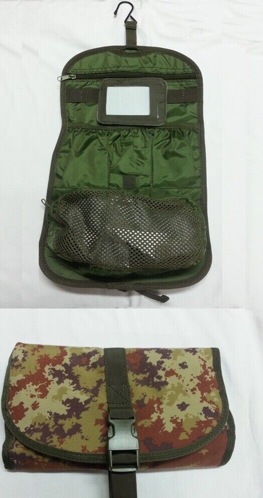 Beauty Case Militar Camuflado Vegetal De Viaje Soldado Hombre Mujer Idea Regalo