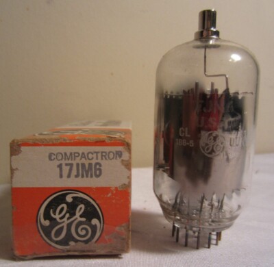 GE Electronic Tube in Original Box (NOS) 12JM6 (Compactron)