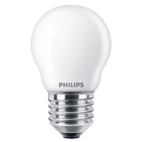 Philips Led E27 Tropfen Lampe 6,5W Wie 60W Warmweiß 2700K Matt Augenschonend
