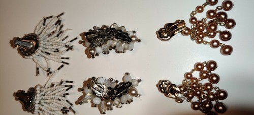 Lote De Colección De 3 Pendientes Lote Firmados Japón - Imagen 8 de 8