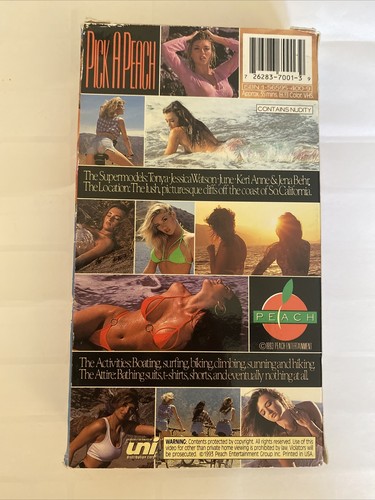 SUPERMODELS GO WILD (1993) VHS-Kassette PEACH ENTERTAINMENT getestet spielt gut! - Bild 2 von 6
