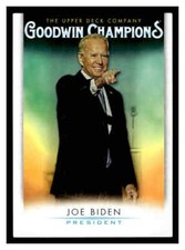 2021 upper deck goodwin champions #2 joe biden