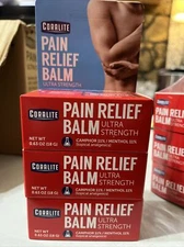 Coralite (3 Pack) Pain Relief Ultra Strength Balm 0.63oz  Exp Exp 3/26