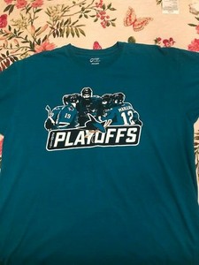 san jose sharks playoff shirt
