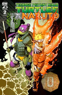 Teenage Mutant Ninja Turtles X Naruto #2 Cover A (JiméNez) Comic Book 2025