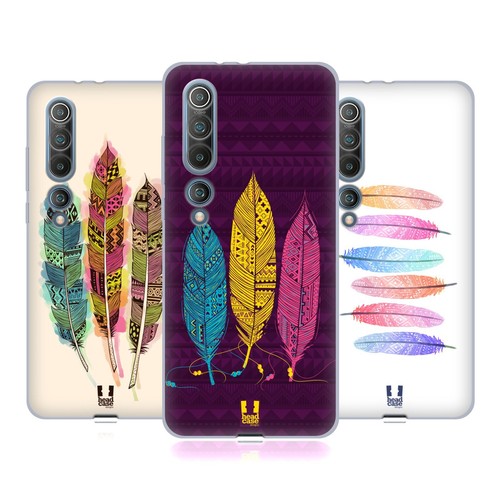 HEAD CASE DESIGNS AZTEC FEATHERS-SOFT-GEL-SCHUTZHÜLLE FÜR XIAOMI HANDYS - Bild 1 von 10