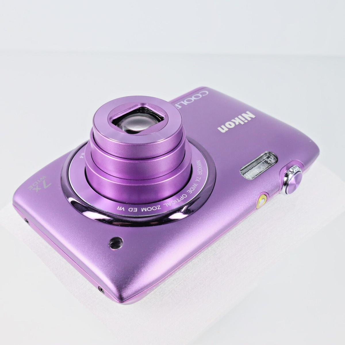 Nikon COOLPIX S3500 Purple 20.0MP Digital Camera | eBay