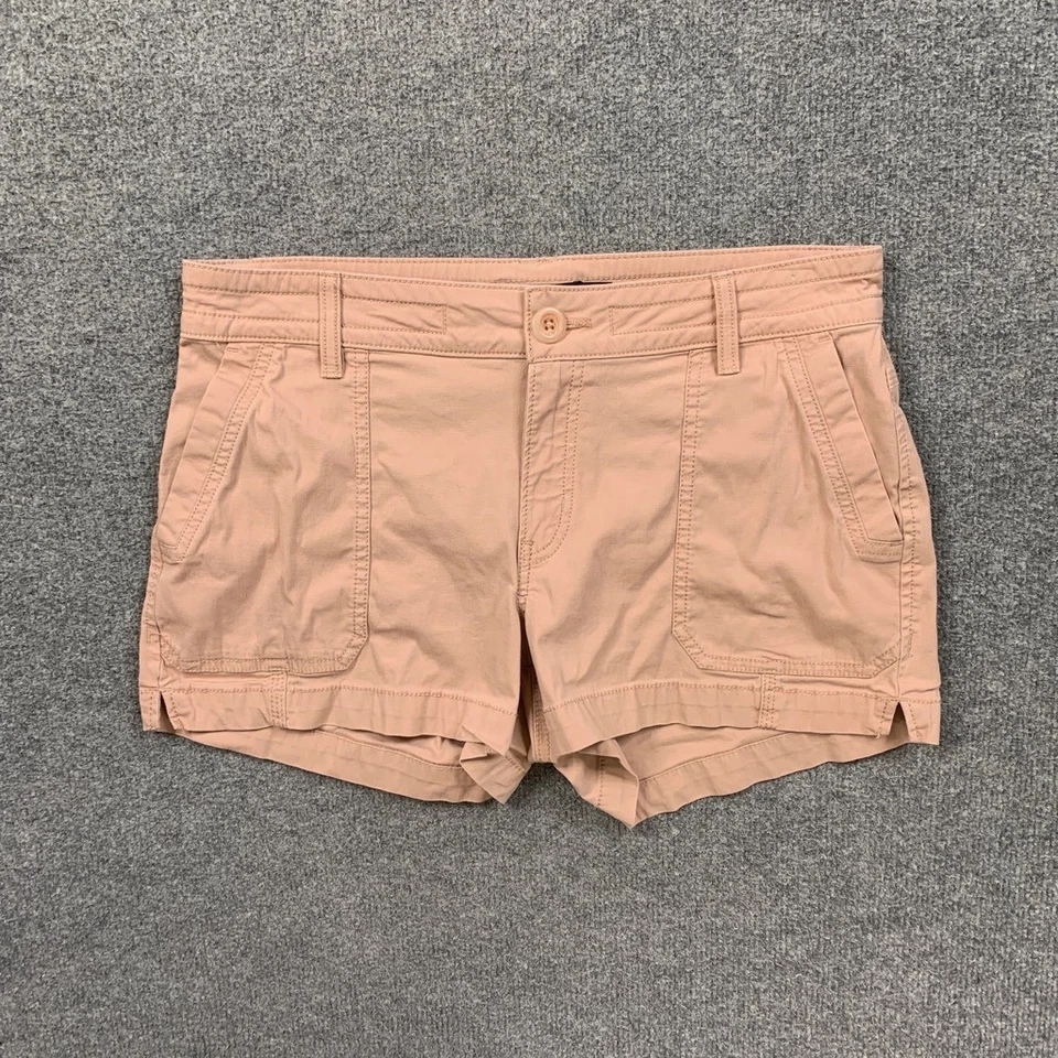 Shorts feminino Prana 8 prímula mistura de algodão orgânico Elle Stretch - Imagem 2 de 4