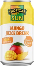 Tropical Sun Mango Juice Drink 330ml X 12