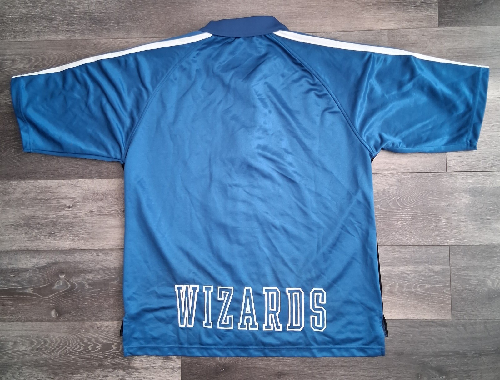 Vintage Champion 90's Washington Wizards Shooting NBA Warm Up Shirt Size Large - second product detail image