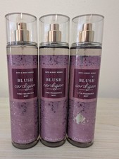 3 NEW BATH BODY WORKS BLUSH CARDIGAN FINE FRAGRANCE MIST BODY SPRAY 8 OZ LARGE